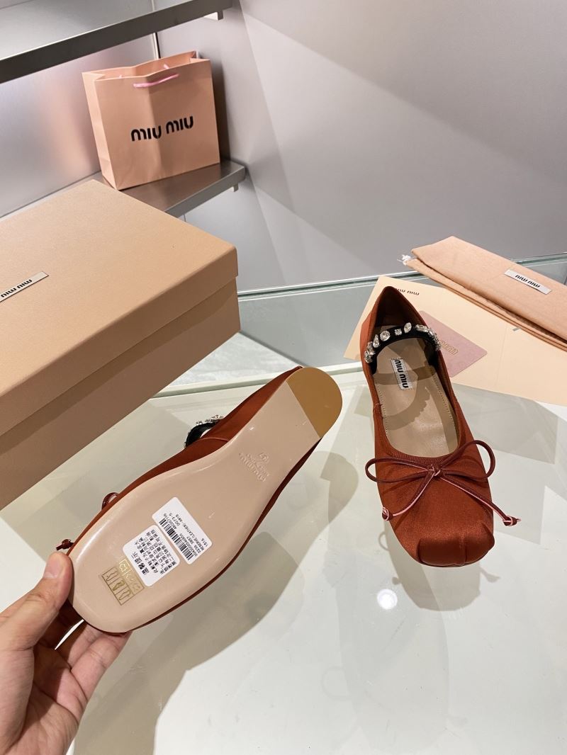 Miu Miu flat shoes